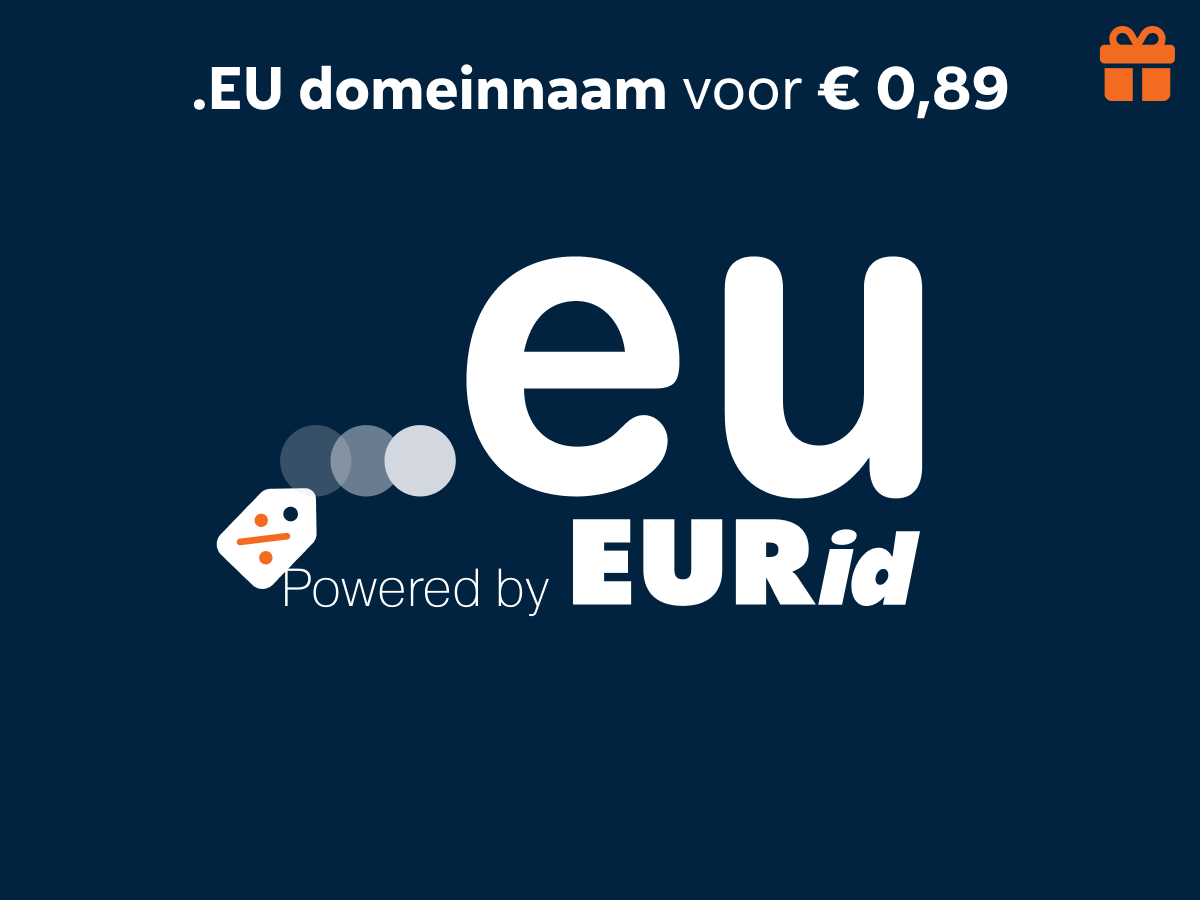 Ontdek de voordelen van een .EU domeinnaam: nu voor € 0,89!
