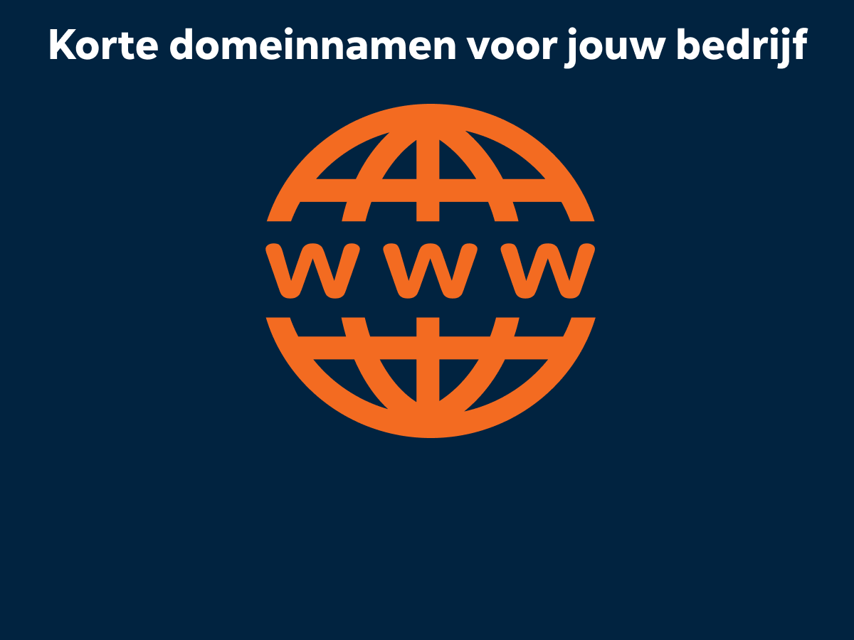 Korte domeinnamen: waarom zijn ze zo krachtig voor jouw bedrijf?