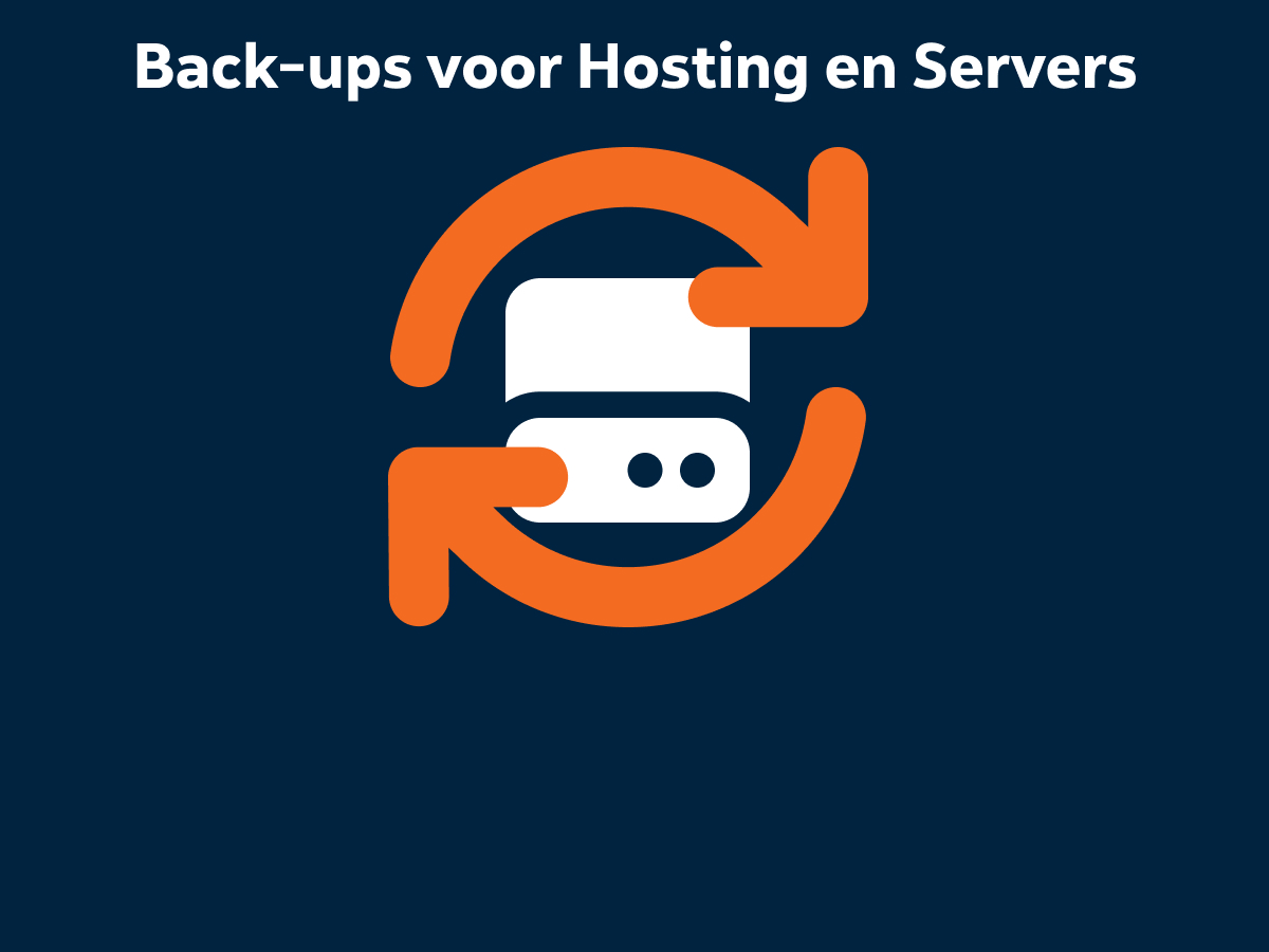 Back-up: bescherming voor shared hosting, VPS en dedicated servers