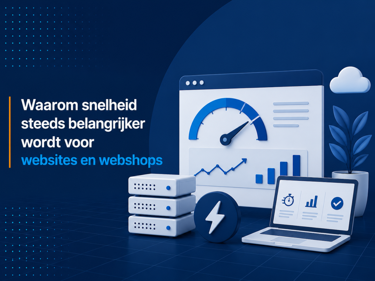 Waarom snelheid steeds belangrijker wordt voor websites en webshops